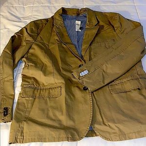 XL Khaki Gap Blazer
